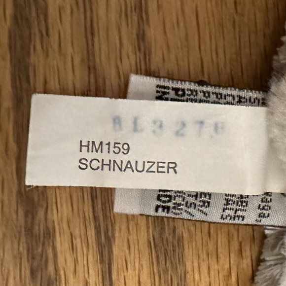 Webkinz Schnauzer HM159 Plush Toy No Code - Picture 2 of 2